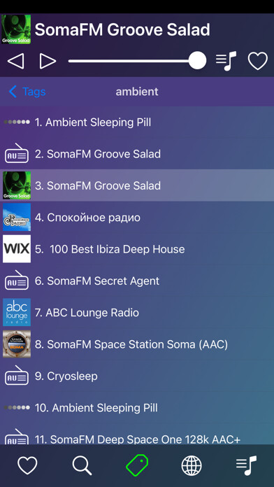 Emulate iPhone app Radio Unit using MyAndroid