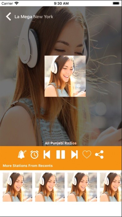 Emulate iPhone app Radio USA - All Radio Station using MyAndroid