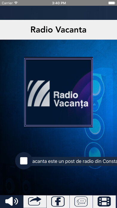 Emulate iPhone app Radio Vacanta using MyAndroid Emulate iPhone app Radio Vacanta using MyAndroid