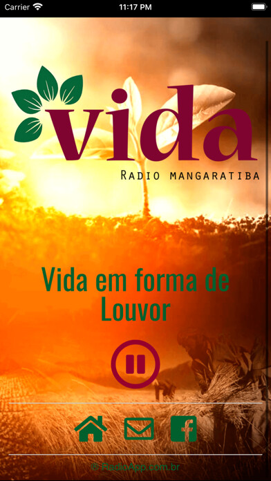 Emulate iPhone app Radio Vida Mangaratiba using MyAndroid Emulate iPhone app Radio Vida Mangaratiba using MyAndroid