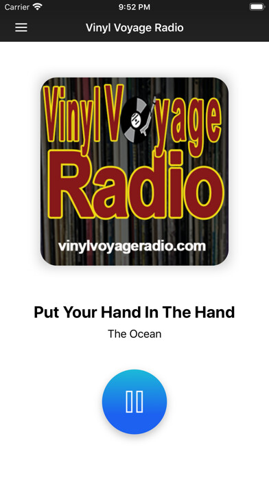 Emulate iPhone app Radio Vinyl Voyage using MyAndroid