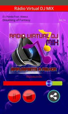 Emulate Android APK RADIO VIRTUAL DJ MIX