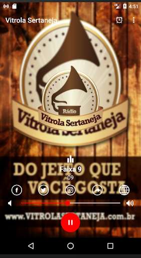 Run android online APK Radio Vitrola Sertaneja from MyAndroid or emulate Radio Vitrola Sertaneja using MyAndroid