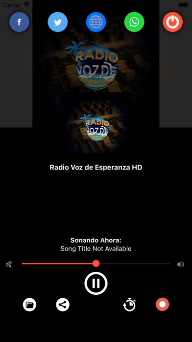 Emulate iPhone app Radio Voz de Esperanza HD using MyAndroid Emulate iPhone app Radio Voz de Esperanza HD using MyAndroid