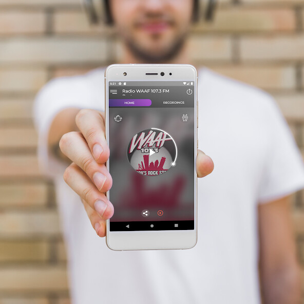 Run android online APK Radio WAAF 107.3 FM Boston USA from MyAndroid or emulate Radio WAAF 107.3 FM Boston USA using MyAndroid