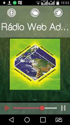 Emulate Android APK Radio Web Adrav