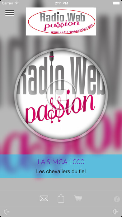 Emulate iPhone app radio webpassion officiel using MyAndroid Emulate iPhone app radio webpassion officiel using MyAndroid