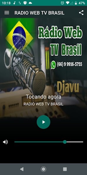 Run android online APK Radio Web TV Brasil from MyAndroid or emulate Radio Web TV Brasil using MyAndroid
