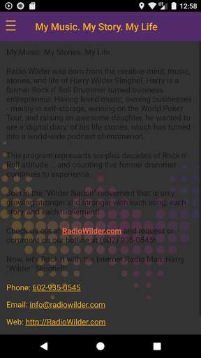 Run android online APK Radio Wilder Live! from MyAndroid or emulate Radio Wilder Live! using MyAndroid