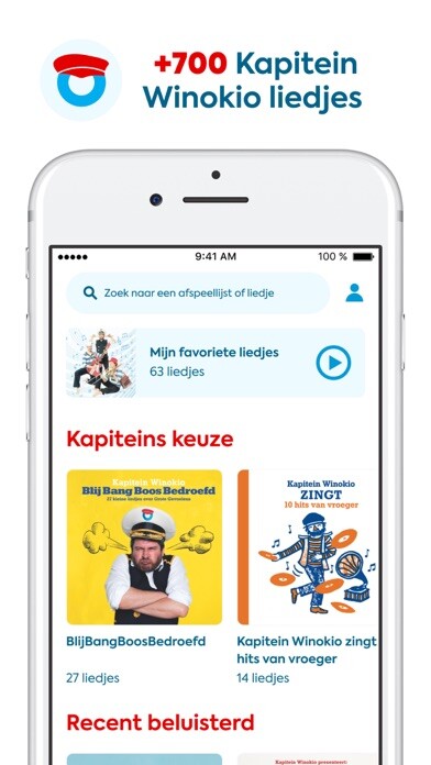 Emulate iPhone app Radio Winokio Streaming-app using MyAndroid