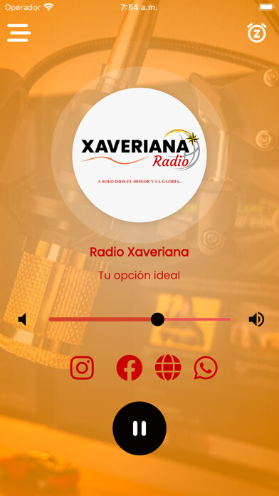 Emulate iPhone app Radio Xaveriana using MyAndroid Emulate iPhone app Radio Xaveriana using MyAndroid