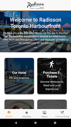 Run android online APK Radisson Admiral Toronto from MyAndroid or emulate Radisson Admiral Toronto using MyAndroid