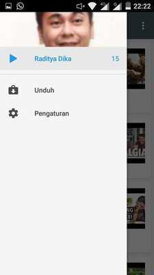 Emulate Android APK Raditya Dika Channel