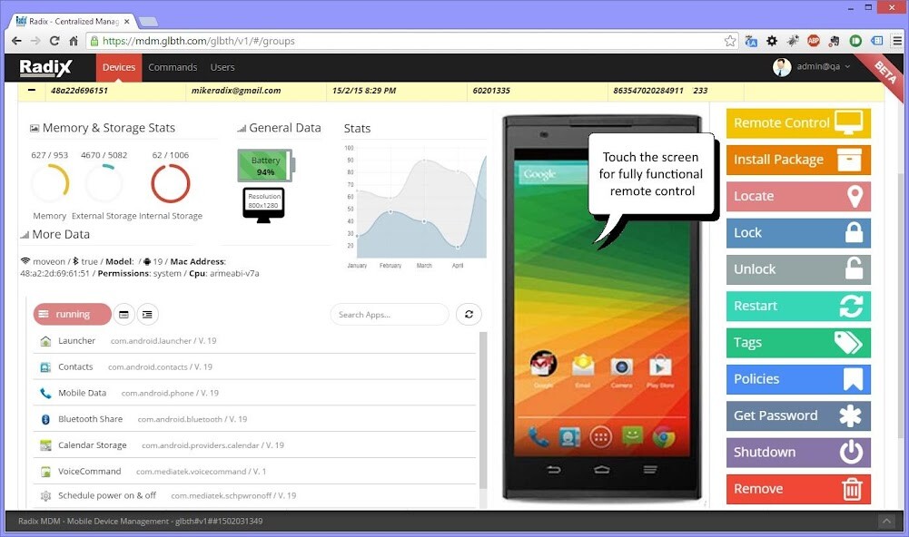 Run android online APK Radix Viso MDM client from MyAndroid or emulate Radix Viso MDM client using MyAndroid Run android online APK Radix Viso MDM client from MyAndroid or emulate Radix Viso MDM client using MyAndroid