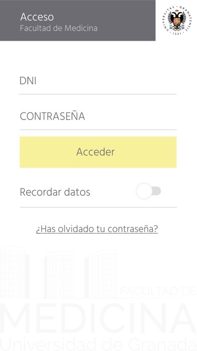Emulate iPhone app RADO - Medicina UGR using MyAndroid Emulate iPhone app RADO - Medicina UGR using MyAndroid