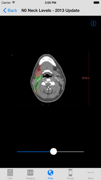 Emulate iPhone app RadOnc Reference using MyAndroid
