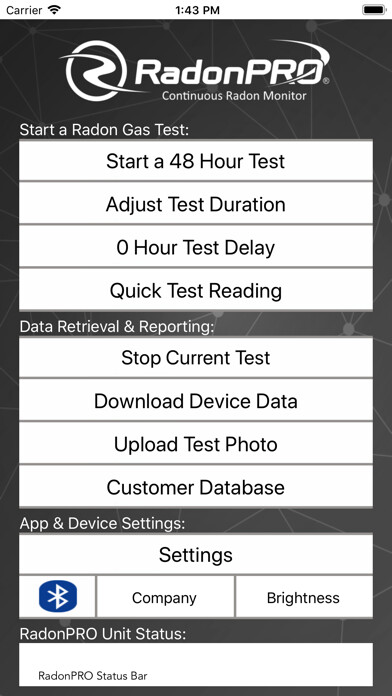 Emulate iPhone app RadonPRO using MyAndroid