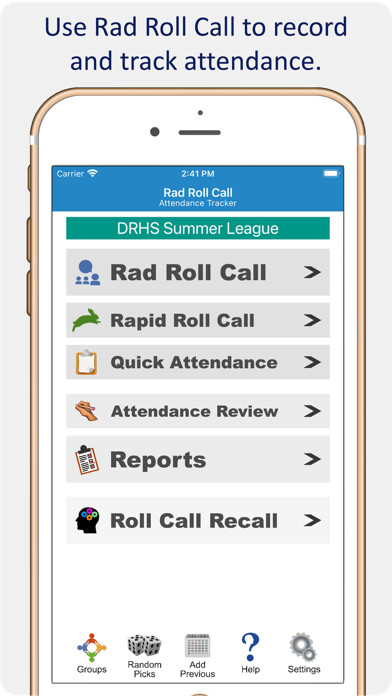 Emulate iPhone app Rad Roll Call using MyAndroid Emulate iPhone app Rad Roll Call using MyAndroid