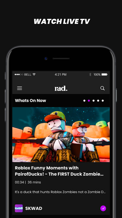 Emulate iPhone app Rad TV using MyAndroid Emulate iPhone app Rad TV using MyAndroid