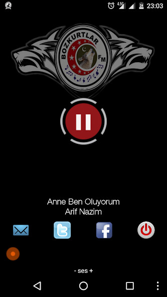 Run android online APK Radyo Bozkurtlar FM - ÜLKÜCÜ R from MyAndroid or emulate Radyo Bozkurtlar FM - ÜLKÜCÜ R using MyAndroid Run android online APK Radyo Bozkurtlar FM - ÜLKÜCÜ R from MyAndroid or emulate Radyo Bozkurtlar FM - ÜLKÜCÜ R using MyAndroid