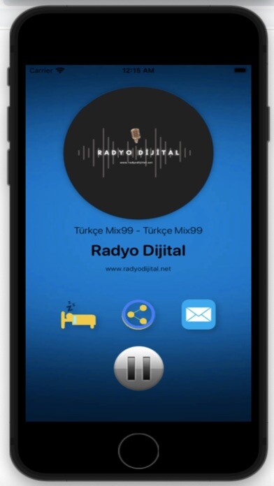 Emulate iPhone app Radyo Dijital using MyAndroid
