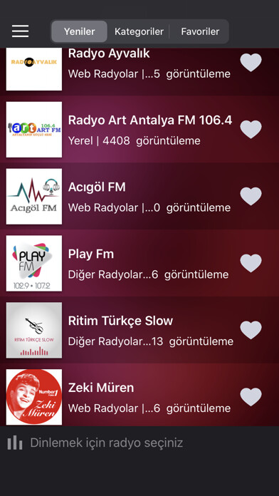 Emulate iPhone app Radyo Dinle - Türkçe Radyolar using MyAndroid Emulate iPhone app Radyo Dinle - Türkçe Radyolar using MyAndroid
