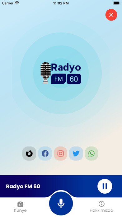 Emulate iPhone app RadyoFm 60 - Resmi Uygulaması using MyAndroid Emulate iPhone app RadyoFm 60 - Resmi Uygulaması using MyAndroid