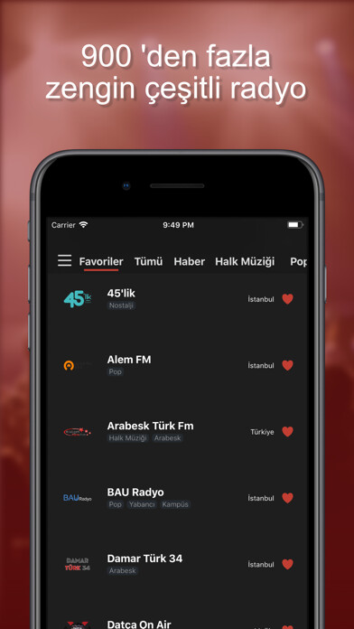 Emulate iPhone app Radyo Türk Live - Radyo dinle using MyAndroid Emulate iPhone app Radyo Türk Live - Radyo dinle using MyAndroid