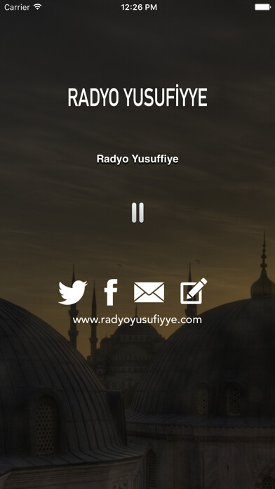 Emulate iPhone app Radyo Yusufiyye using MyAndroid Emulate iPhone app Radyo Yusufiyye using MyAndroid