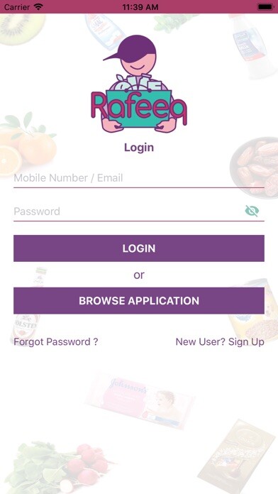 Emulate iPhone app Rafeeq Oman using MyAndroid