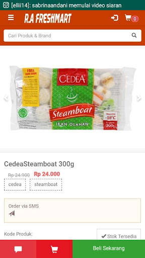 Run android online APK Rafreshmart.com  Belanja Produk Frozen food from MyAndroid or emulate Rafreshmart.com  Belanja Produk Frozen food using MyAndroid