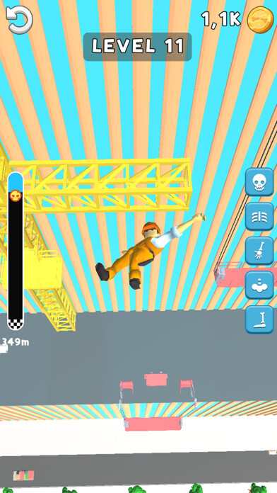 Emulate iPhone app Ragdoll Dismount : Fall Break using MyAndroid