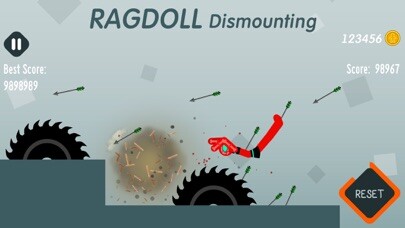 Emulate iPhone app Ragdoll Dismounting using MyAndroid