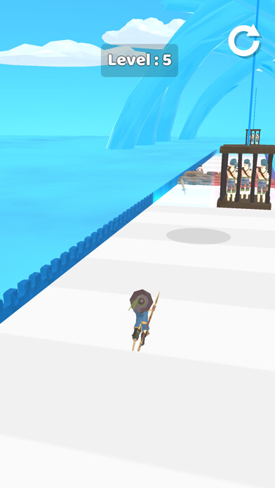Emulate iPhone app Ragdoll Jump! using MyAndroid
