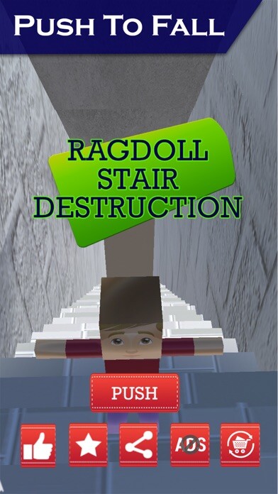 Emulate iPhone app Ragdoll Stair Destruction using MyAndroid Emulate iPhone app Ragdoll Stair Destruction using MyAndroid