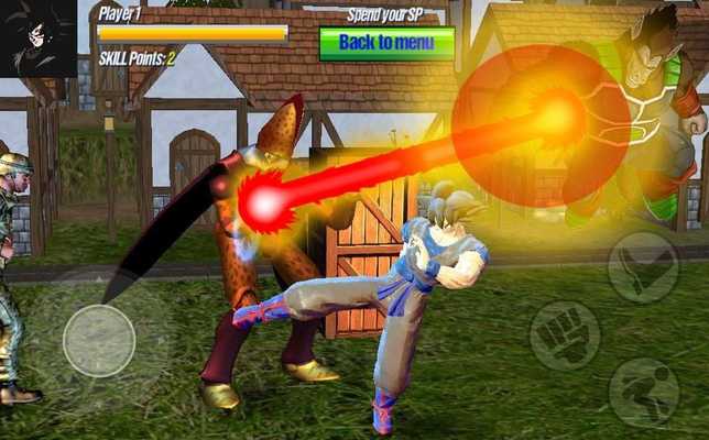 Emulate Android APK Raging Sayian Super Z:  Goku Legends Tournament