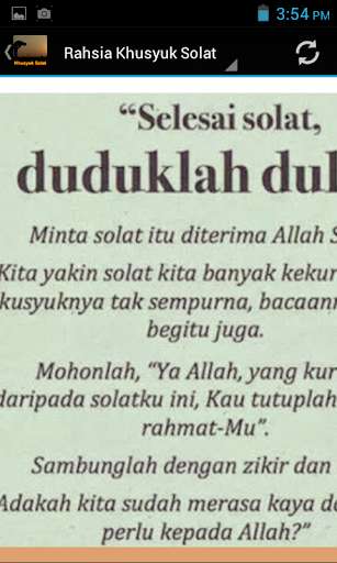 Emulate Android APK Rahsia Khusyuk Solat Emulate Android APK Rahsia Khusyuk Solat