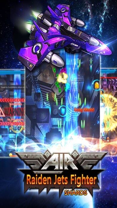 Emulate iPhone app Raiden Jets Fighter: Arcade Craft Shooting Game using MyAndroid