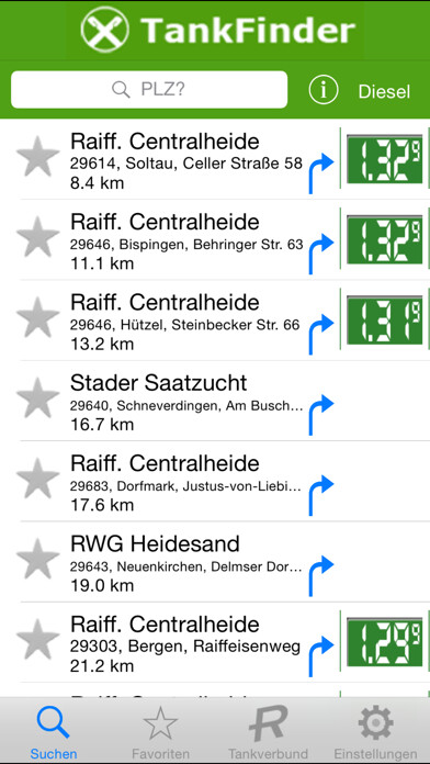Emulate iPhone app Raiffeisen TankFinder using MyAndroid Emulate iPhone app Raiffeisen TankFinder using MyAndroid
