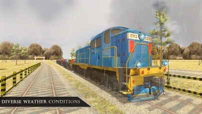 Emulate iPhone app Rail Express: Cargo & Passenger Trains Driving using MyAndroid