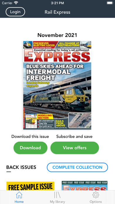 Emulate iPhone app Rail Express Magazine using MyAndroid Emulate iPhone app Rail Express Magazine using MyAndroid