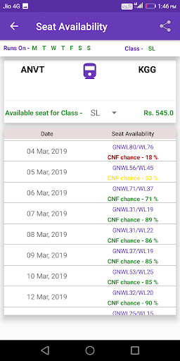 Run android online APK Railinfo- PNR & W/L Train Ticket Prediction from MyAndroid or emulate Railinfo- PNR & W/L Train Ticket Prediction using MyAndroid Run android online APK Railinfo- PNR & W/L Train Ticket Prediction from MyAndroid or emulate Railinfo- PNR & W/L Train Ticket Prediction using MyAndroid