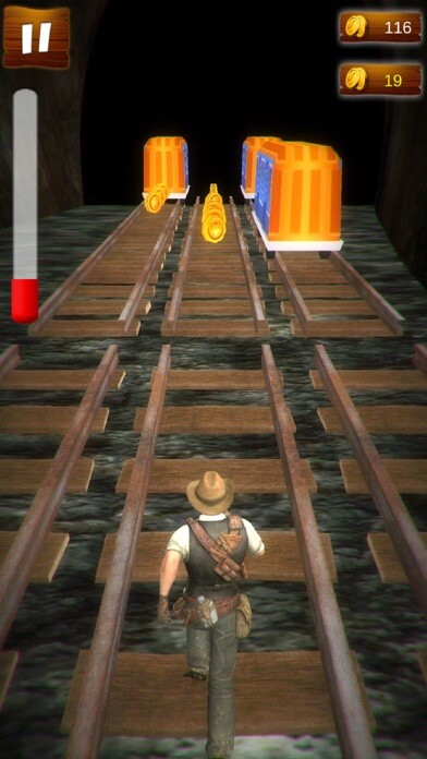Emulate iPhone app Rail Mine Rush Endless Run using MyAndroid Emulate iPhone app Rail Mine Rush Endless Run using MyAndroid