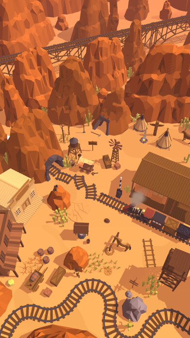 Emulate iPhone app Railway Canyon using MyAndroid