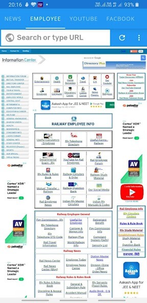 Run android online APK Railway Employee from MyAndroid or emulate Railway Employee using MyAndroid Run android online APK Railway Employee from MyAndroid or emulate Railway Employee using MyAndroid
