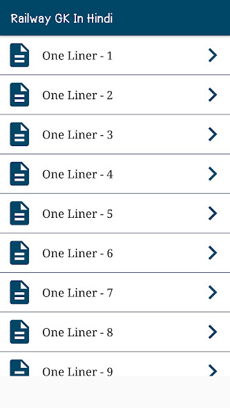 Run android online APK Railway GK in Hindi - Offline from MyAndroid or emulate Railway GK in Hindi - Offline using MyAndroid