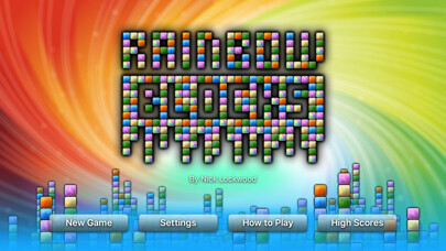 Emulate iPhone app Rainbow Blocks using MyAndroid