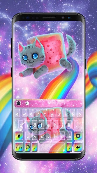 Run android online APK Rainbow Cat Keyboard Theme from MyAndroid or emulate Rainbow Cat Keyboard Theme using MyAndroid