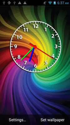 Emulate Android APK Rainbow Clock Emulate Android APK Rainbow Clock