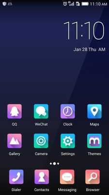 Emulate Android APK Rainbow color ABC Launcher